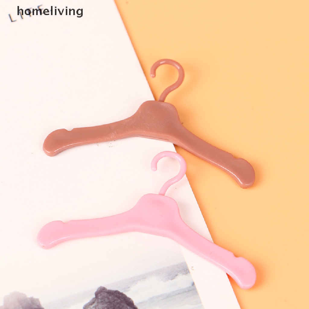 Set 10 Móc Nhựa Treo Quần Áo Mini Dễ Thương