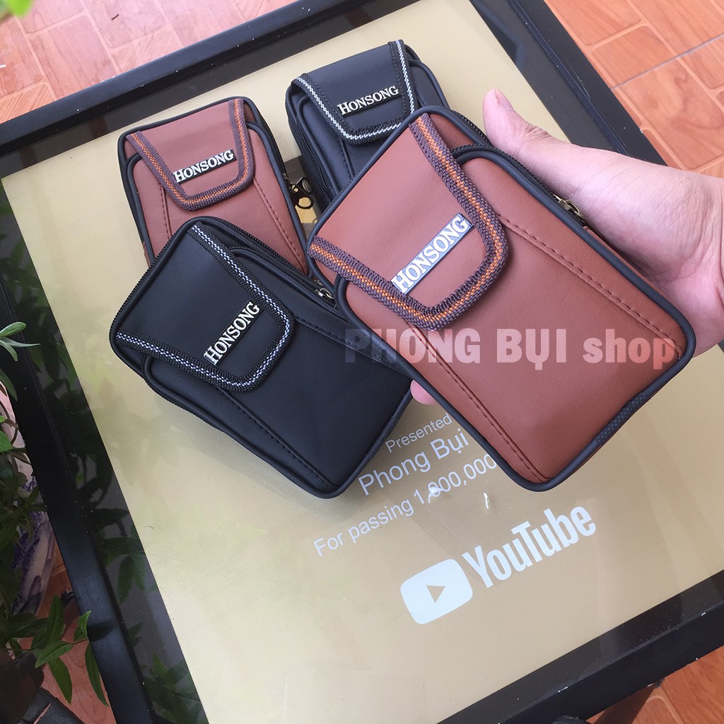 Túi Đeo Hông Đựng Điện Thoại Dáng Đẹp Da Mềm Thuận Lợi Đi Du Lịch Đi Phượt | BigBuy360 - bigbuy360.vn