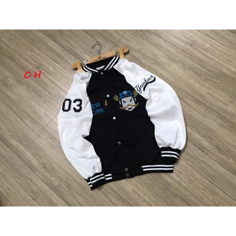 Áo bomber phối tay zaplang Mario 03 COH877 | BigBuy360 - bigbuy360.vn