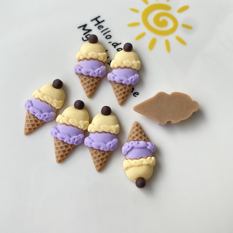 Bộ 20 Dây Buộc Tóc / Điện Thoại / Bình Nước Hình Que Kem Diy