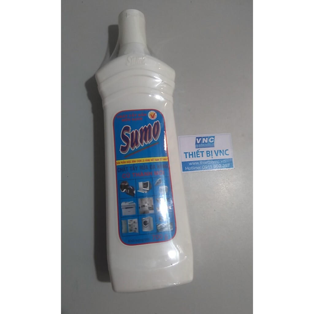 Chai tẩy rửa đa năng sumo trên mọi chất liệu chai 720ml