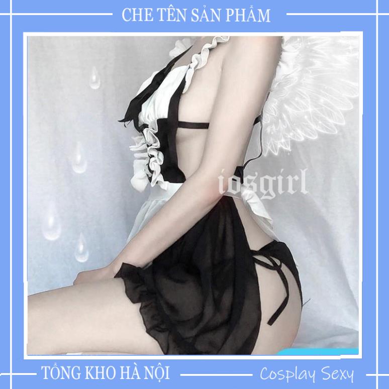 Váy Ngủ Cosplay Hầu Gái  Siêu Cấp - HG1925 - Bộ Đồ Ngủ Cosplay Sexy Cô Giúp Việc Gợi Cảm Đủ Món | BigBuy360 - bigbuy360.vn