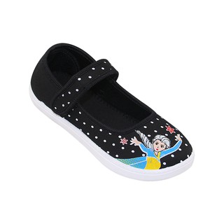 GIÀY THỂ THAO BÉ GÁI HỌC SINH BITA'S CÔNG CHÚA ELSA GVBG.61 (ĐEN & ĐỎ) - BITAS
