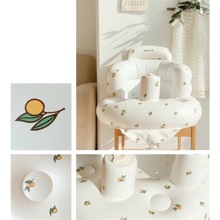 Ghế hơi tập ngồi cho bé cao cấp phong cách Hàn Quốc phù hợp cho bé từ 4 tháng tuổi trở lên