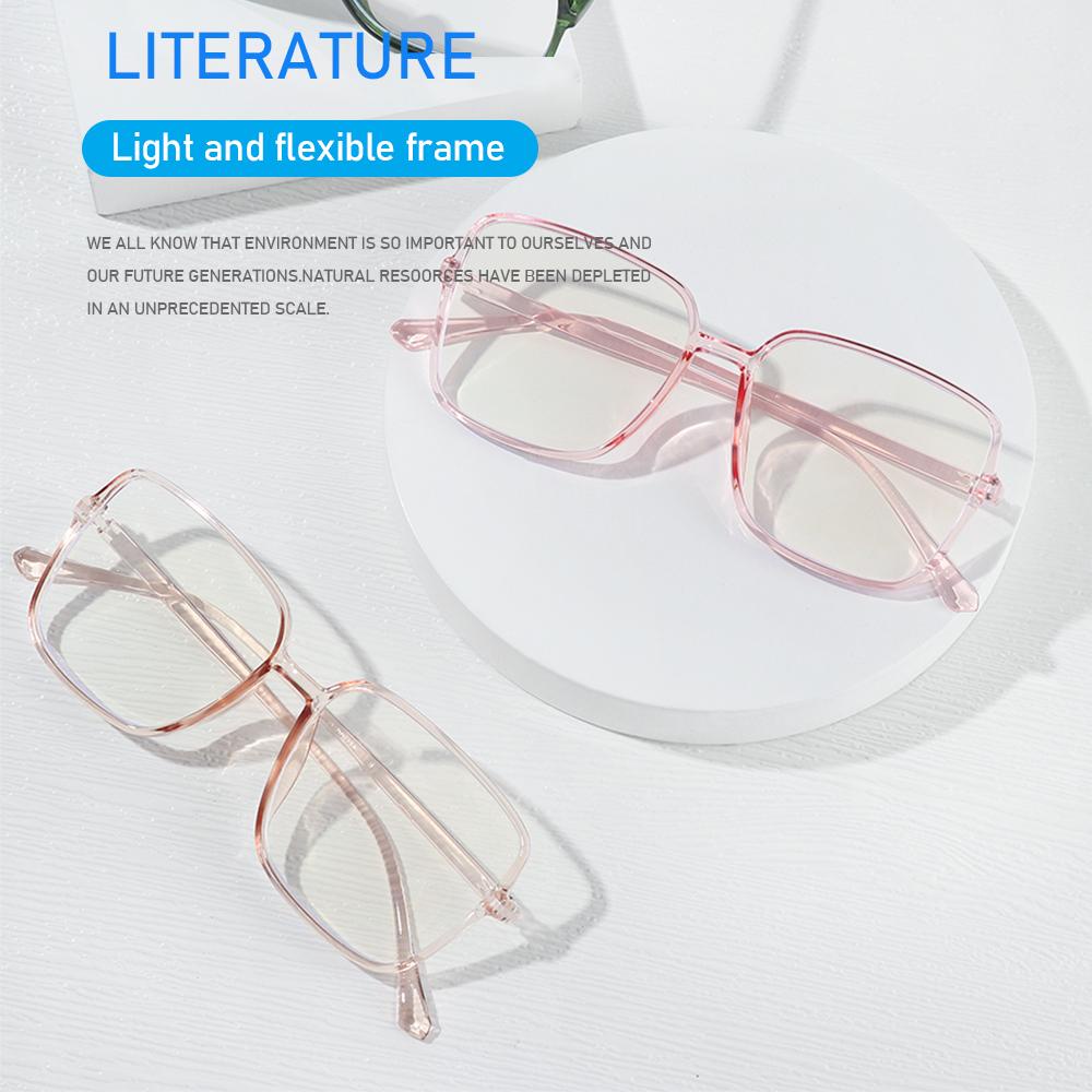 ESPO Mắt Kính Gọng Nhựa Siêu Nhẹ Chống Ánh Sáng Xanh Nhiều Màu Sắc Lựa Chọn Phong Cách