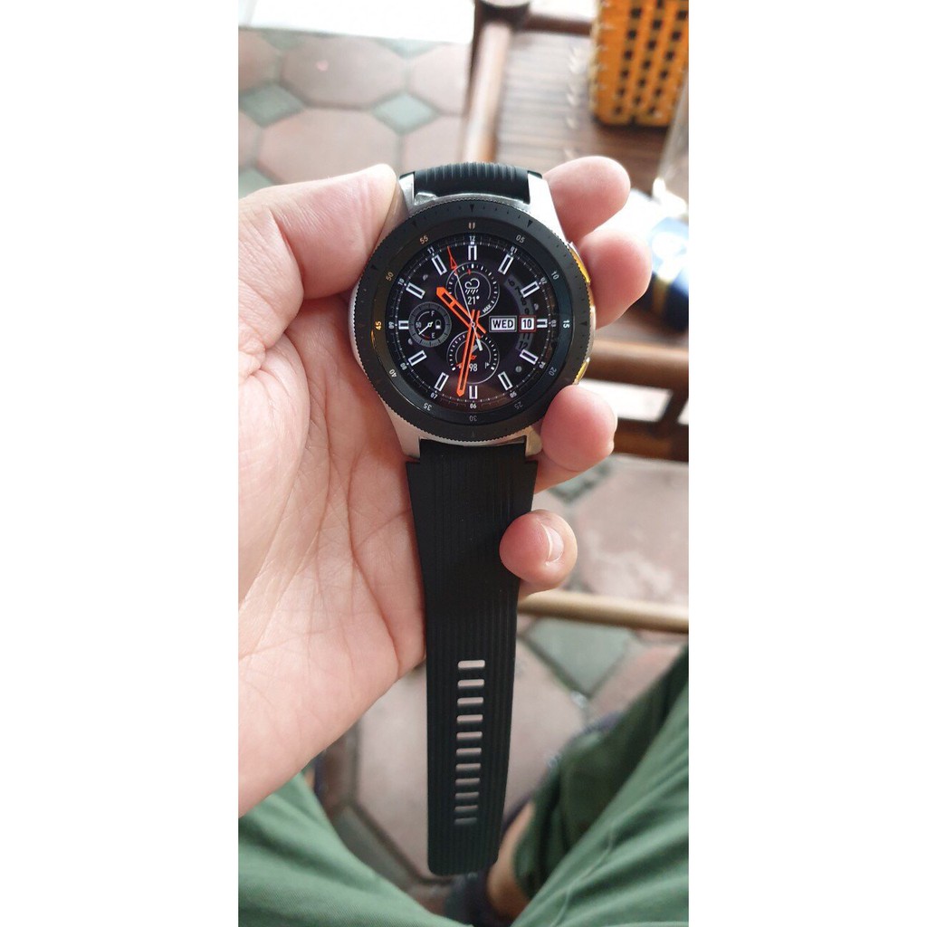 đồng hồ thông minh Samsung Galaxy Watch (46mm) Silver LTE - Huco Việt Nam