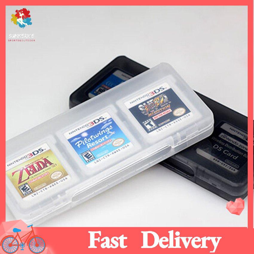 Hộp Nhựa Cứng 6 Trong 1 Đựng Máy Chơi Game Nintendo Ds 2ds New 3ds