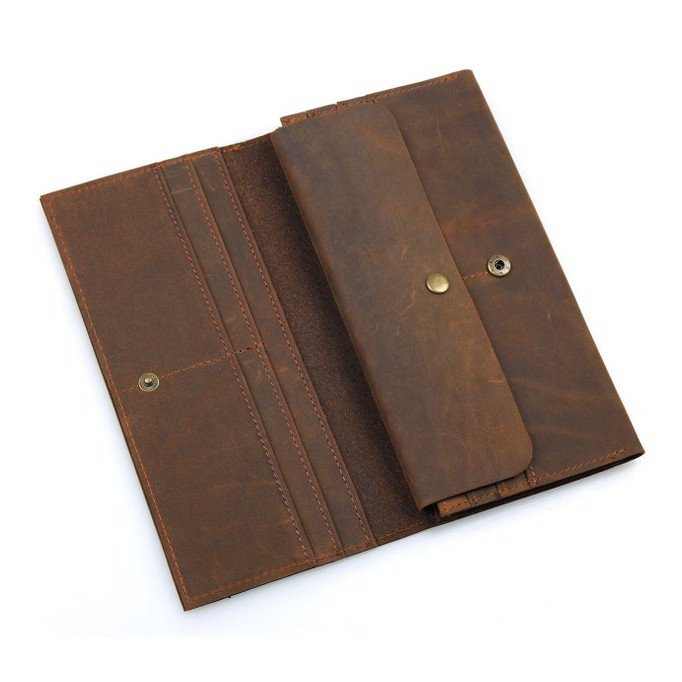 VÍ CẦM TAY DA BÒ SÁP SANG TRỌNG - 101300