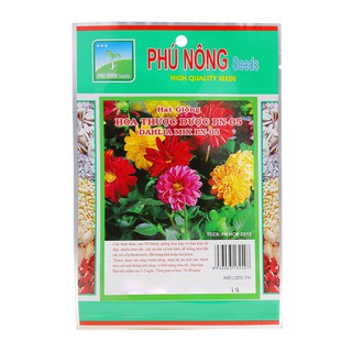 Hạt giống hoa thược dược Phú Nông (PN132407) - 10 hạt