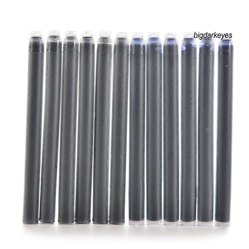6 Ruột Bút Máy Thay Thế Mực Xanh/Đen