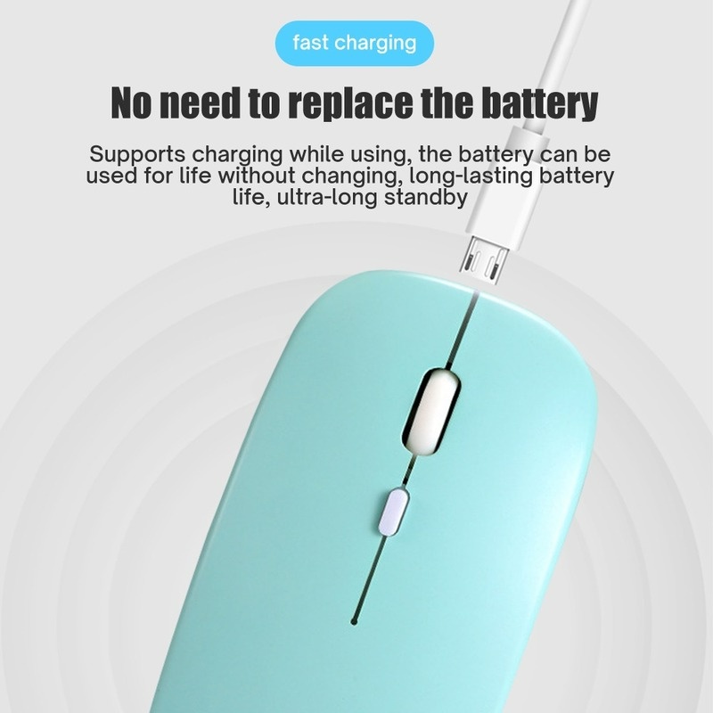 Chuột máy tính không dây DLLENCASE A210 bluetooth thích hợp cho laptop máy tính bảng iPad