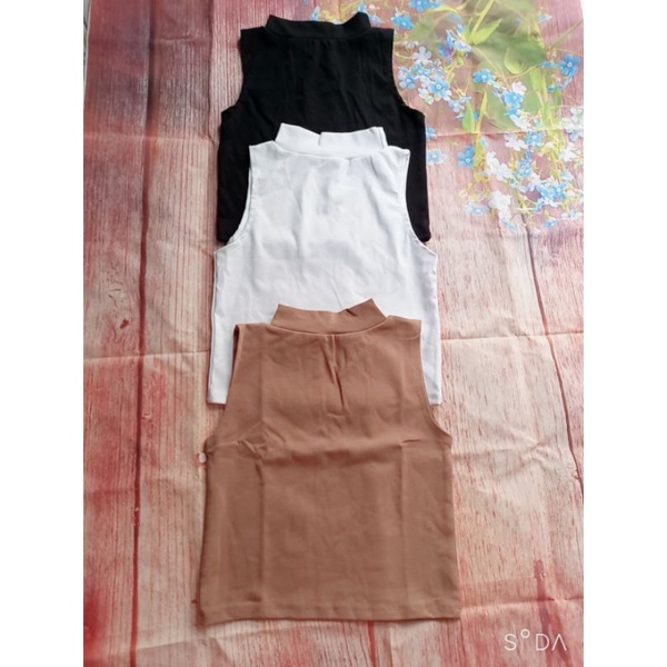 ÁO SÁT NÁCH CỔ LỌ CROPTOP