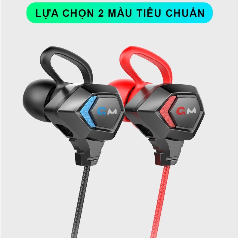 Tai nghe gaming G28  Âm thanh giả lập, tặng 4 bao tay chơi game ff ,cho game thủ Esport Pubg / FF / Liên Quân Mobile