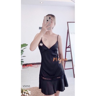 V5050 Váy lụa đuôi cá