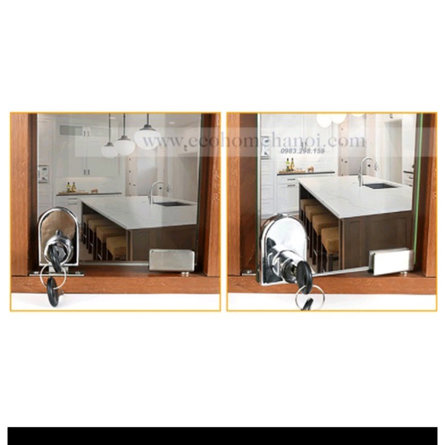 Bản lề inox cho cánh tủ kính dạng kẹp không khoét lỗ, khóa cánh đôi, khóa cánh đơn,nhấn nhả đơn, nhấn nhả đôi
