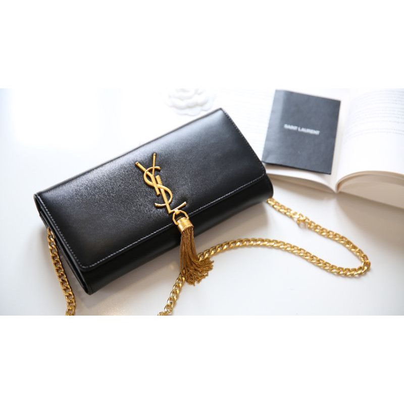 Túi cầm tay y s l tua rua sz 24