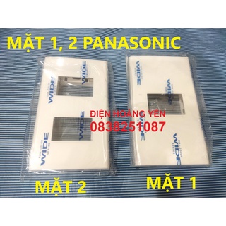 Mặt panasonic 1, 2, 3 thiết bị wide full
