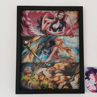 Poster 3d Anime One Piece