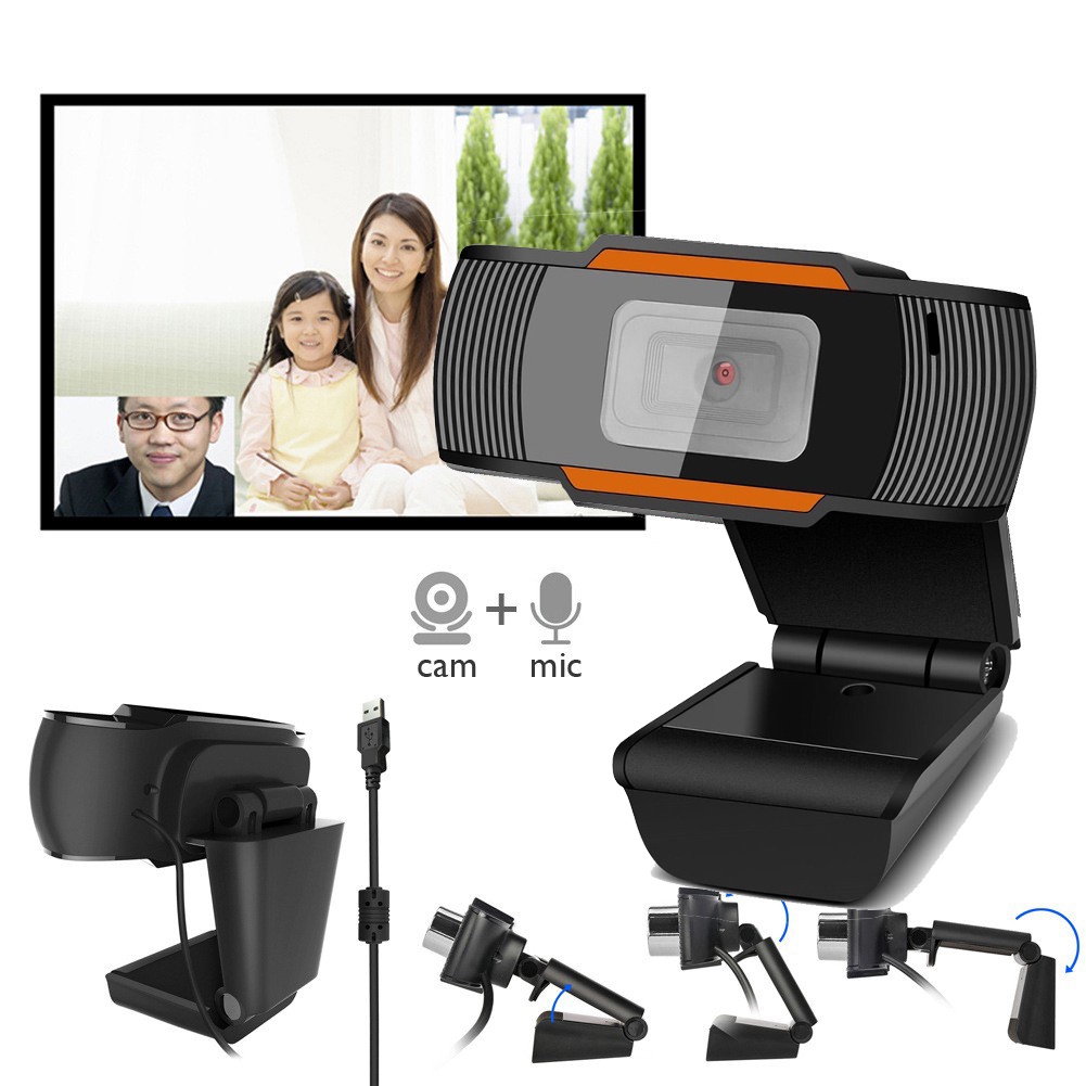 Webcam 720p , webcam học online có míc Cho Máy Tính