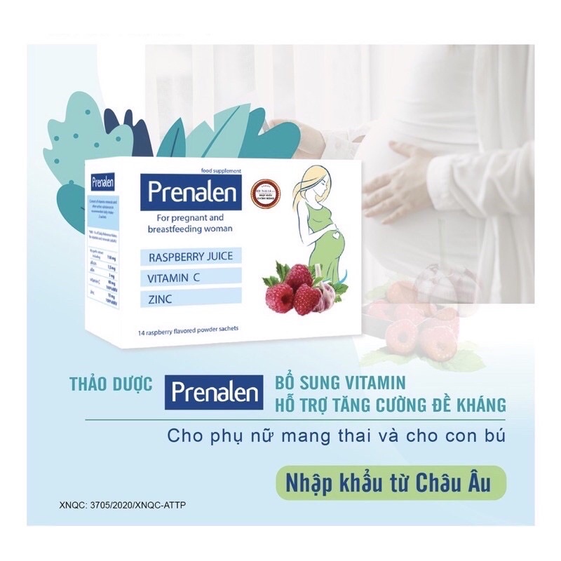Thảo dược PRENALEN tăng đề kháng cho mẹ bầu và sau sinh