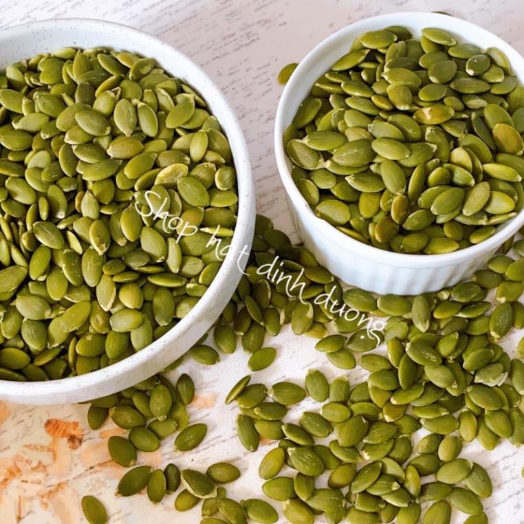 Nhân hạt bí xanh sấy chín nguyên vị 500g