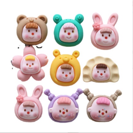 Set 5 Phụ Kiện Trang Trí Giày Hình Hoạt Hình Dễ Thương