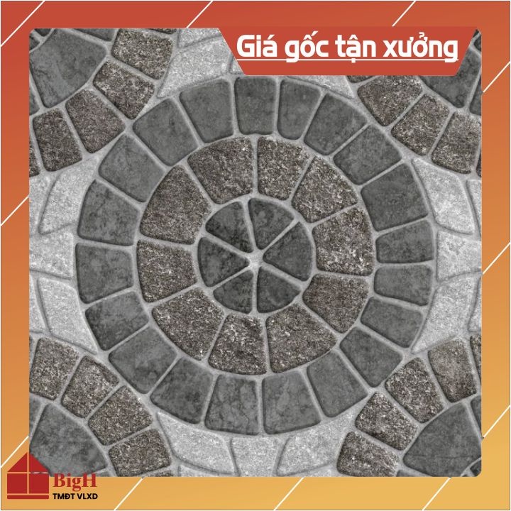 Gạch lát sân vườn Vitto 50x50 1613. Chống ẩm mốc,chống trơn trượt - Vật liệu xây dựng BigH