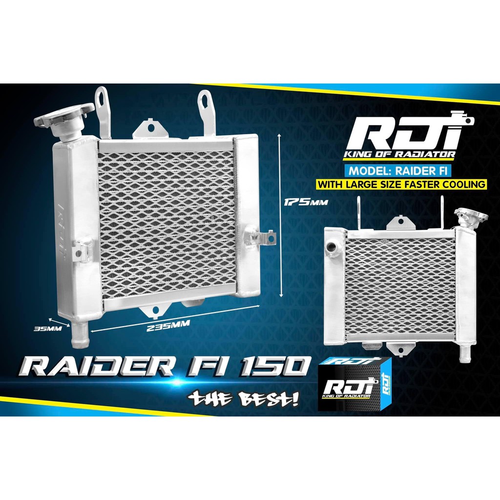 KÉT NƯỚC RDT THẲNG  ĐỘ LỚN  WINNER SONIC150 / EXCITER / RAIDER SATRIA FI