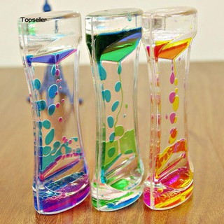 Đồng hồ cát đo thời gian dạng chất lỏng 2 màu