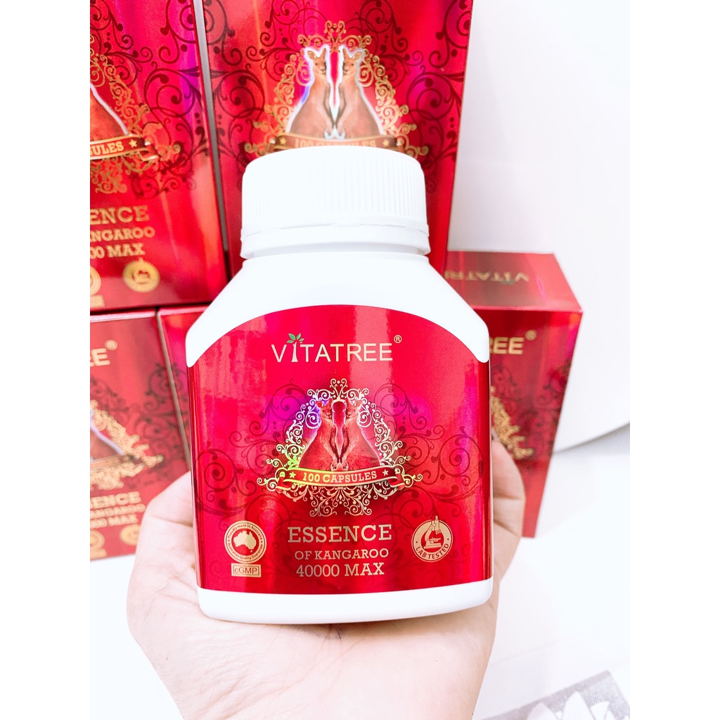 Viên Uống Kangaroo Vitatree Tăng Cường Sức Khỏe Nam Giới 100 Viên Mẹ Rofi
