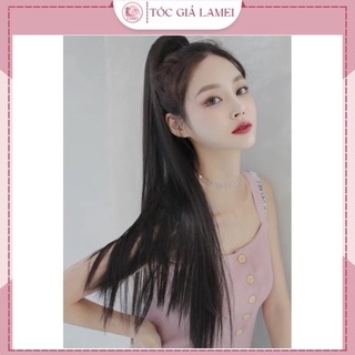 Tóc Giả Ngoặm Nữ Đẹp💖𝑭𝑹𝑬𝑬𝑺𝑯𝑰𝑷💖Tóc Giả Ngoạm Thẳng Dài Hàng Cao Cấp