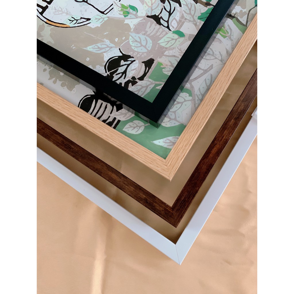 Khung Tranh Viền TỰ LẮP Cho Tranh Số hoá tự tô khổ 40x50 - THAO TÁC ĐƠN GIẢN- DỄ DÀNG THÁO LẮP - KHÔNG KÍNH | BigBuy360 - bigbuy360.vn