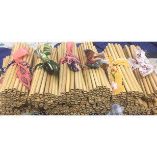 10 Ống hút tre size nhỏ