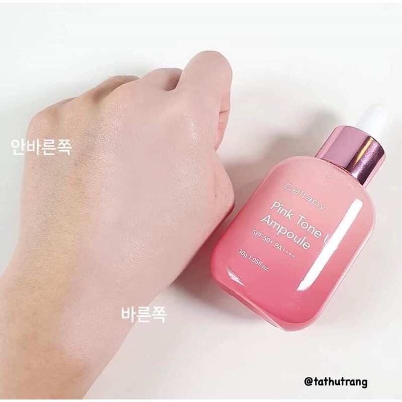 Serum dưỡng trắng hồng, nâng tone CELLAPY PINK TONE UP AMPOULE