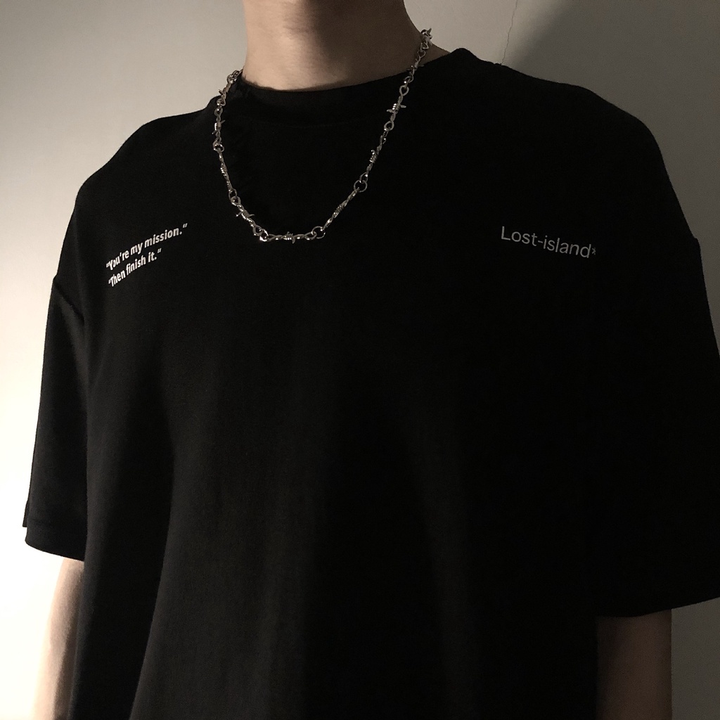 Dây chuyền choker phong cách Hip hop thời trang Unisex