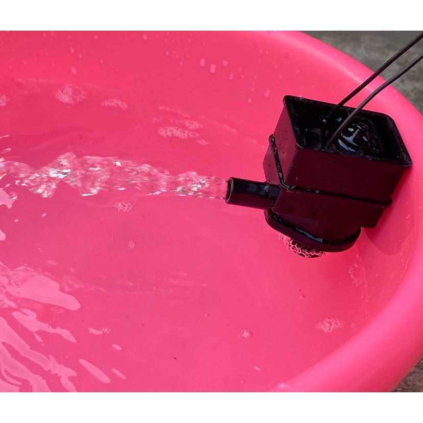 Bơm chìm cho quạt điều hòa, bể cá 220V9W 450L/h