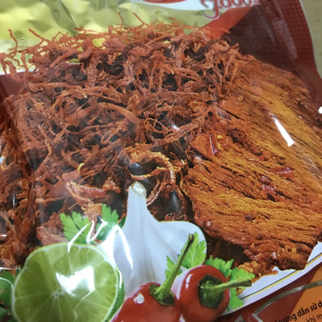 [100 g] Túi Thịt Sấy Khô MinaFoods(60% nạc heo,35% nạc Gà) | BigBuy360 - bigbuy360.vn