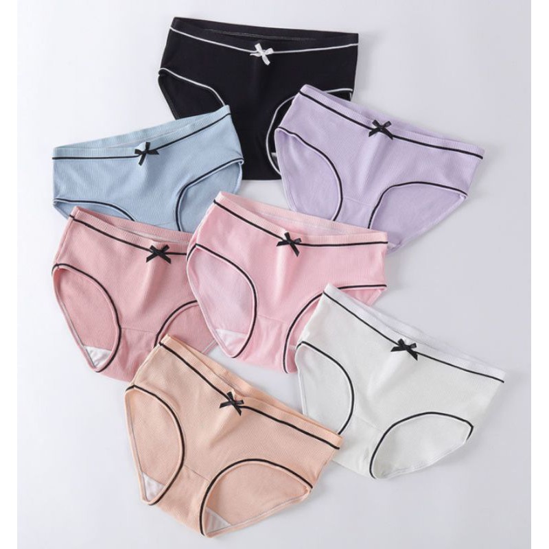 Quần Lót Nữ Cotton đính nơ xinh QL34 Biki | BigBuy360 - bigbuy360.vn