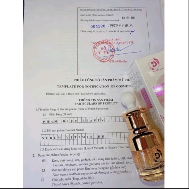 Serum HD Phạm Điệp