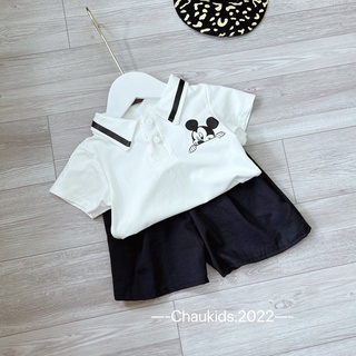 Bộ bé trai mickey
