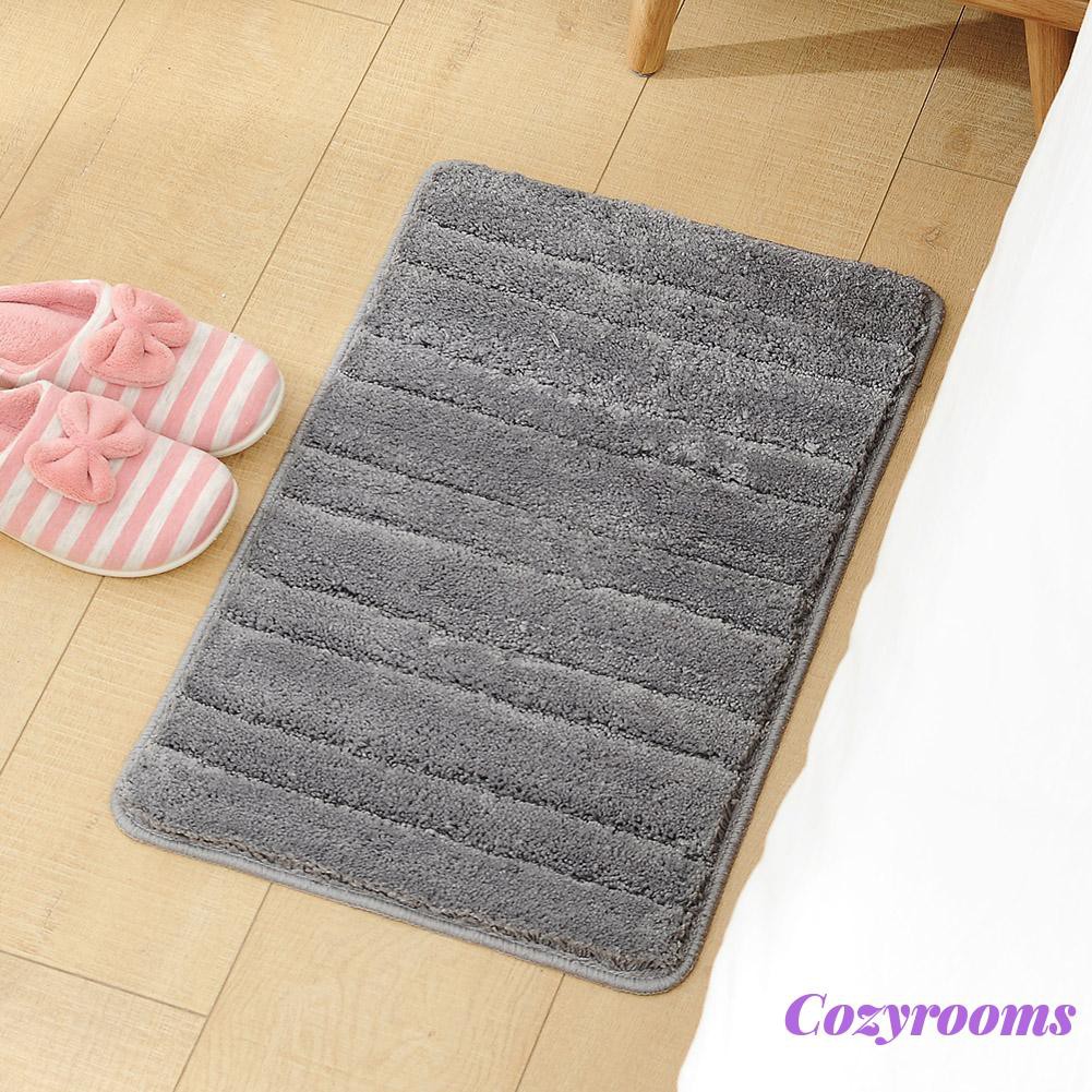 MICROFIBER thảm lót cửa chùi chân Thấm Nước, Chống Trượt, Được Làm Từ Sợi Vải Micro, Dùng Cho Nhà Tắm