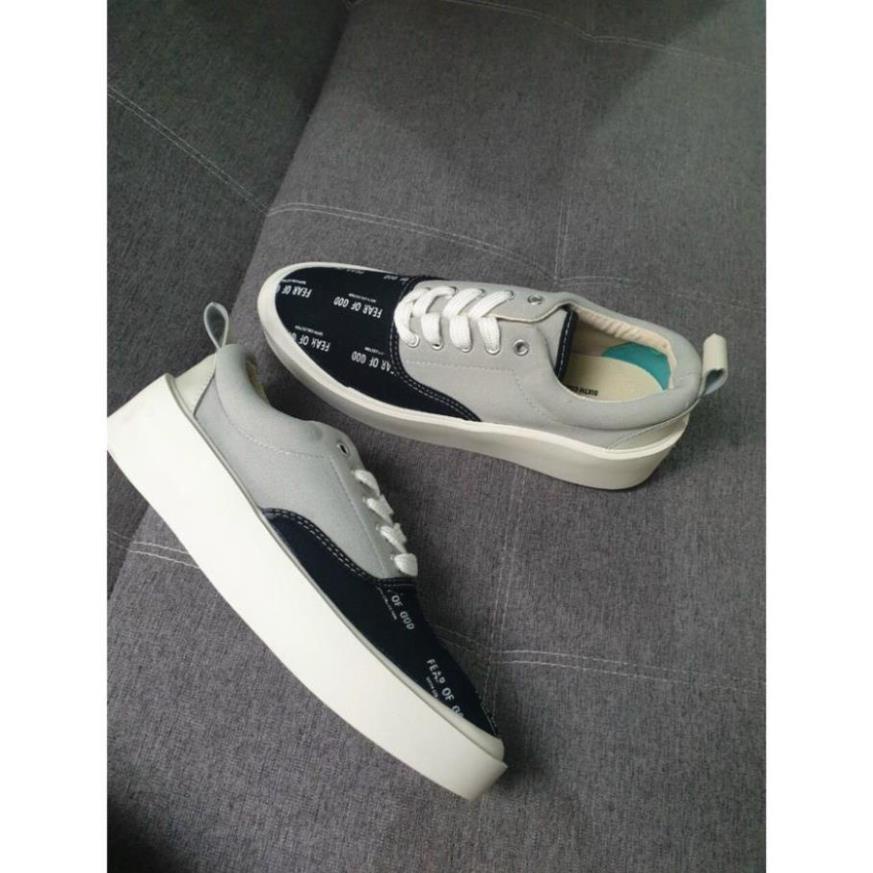 [Freeship+Box+Bill] Giày Thể Thao 𝐕𝐀𝐍𝐒 Fear Of God FOG đen xámTăng Chiều Cao nam nữ cao cấp 2021 Hot Trend | BigBuy360 - bigbuy360.vn