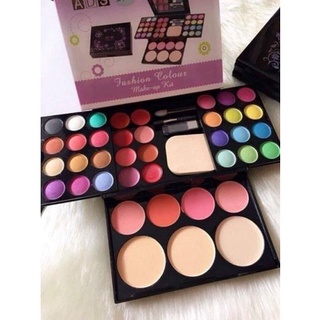 Bộ make-up ADS màu mắt, má, son môi, phấn
