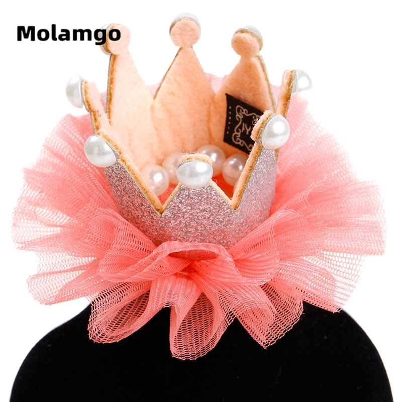 MOLAMGO  Mũ Cho Thú Cưng Thiết Kế Hình Vương Miện Đáng Yêu