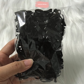 Thun Đen Cột Tóc Đa Năng Dây Chun Cột Tóc Nam Nữ 100g