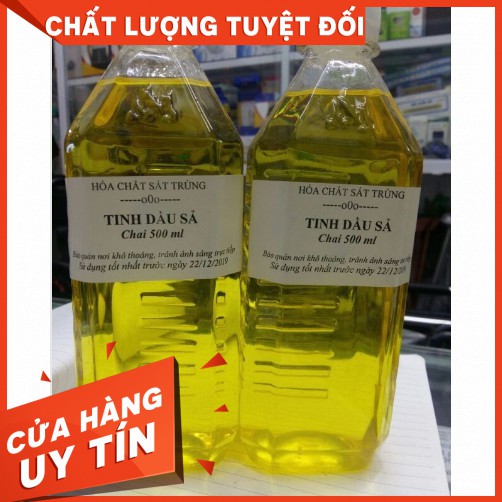 [Y Tế Bạch Mai] Tinh Dầu Xả Chai 500ml