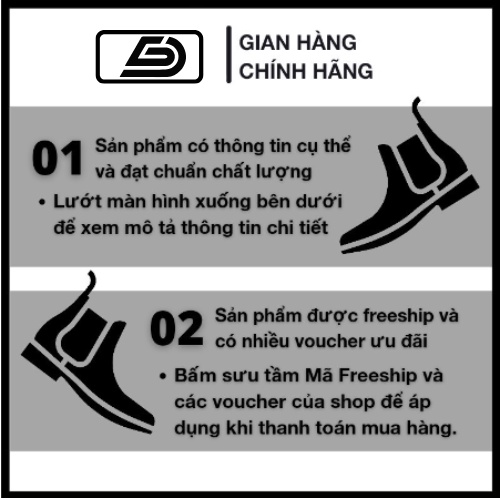 Giày tây nam công sở, giày tây nam tăng chiều cao đế cao su chống trơn GD3