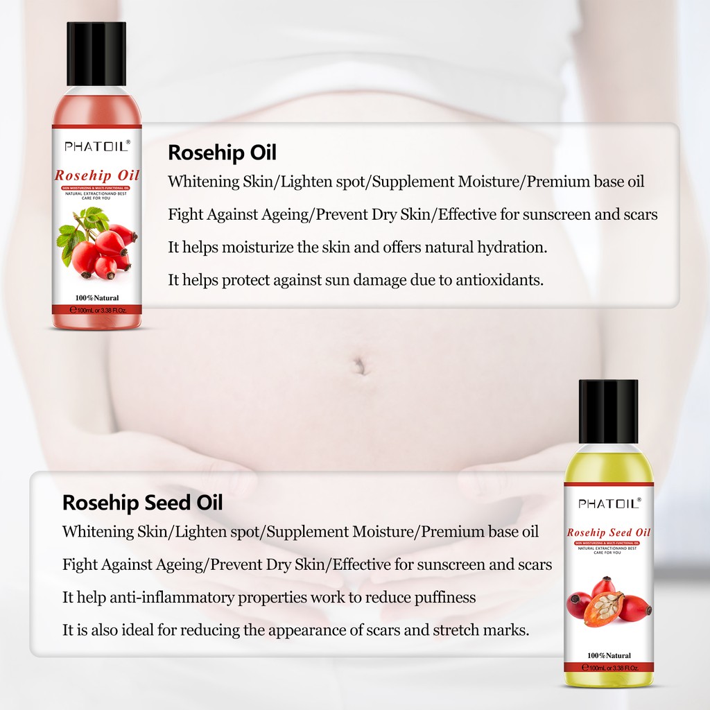 PHATOIL 100ML Jojoba oil Grapeseed oil carrier oil body oil for massage base oil