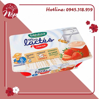 [Mã FMCG8 giảm 8% đơn 500K] [Date t5.6/2021] Sữa chua Bledina Pháp
