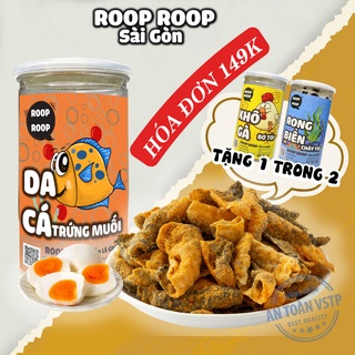 Da cá hồi trứng muối Rooproop 200g đồ ăn vặt Sài Gòn đồ ăn vừa ngon vừa rẻ